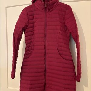 Lululemon Pack it Down Long Jacket (deep luxe)